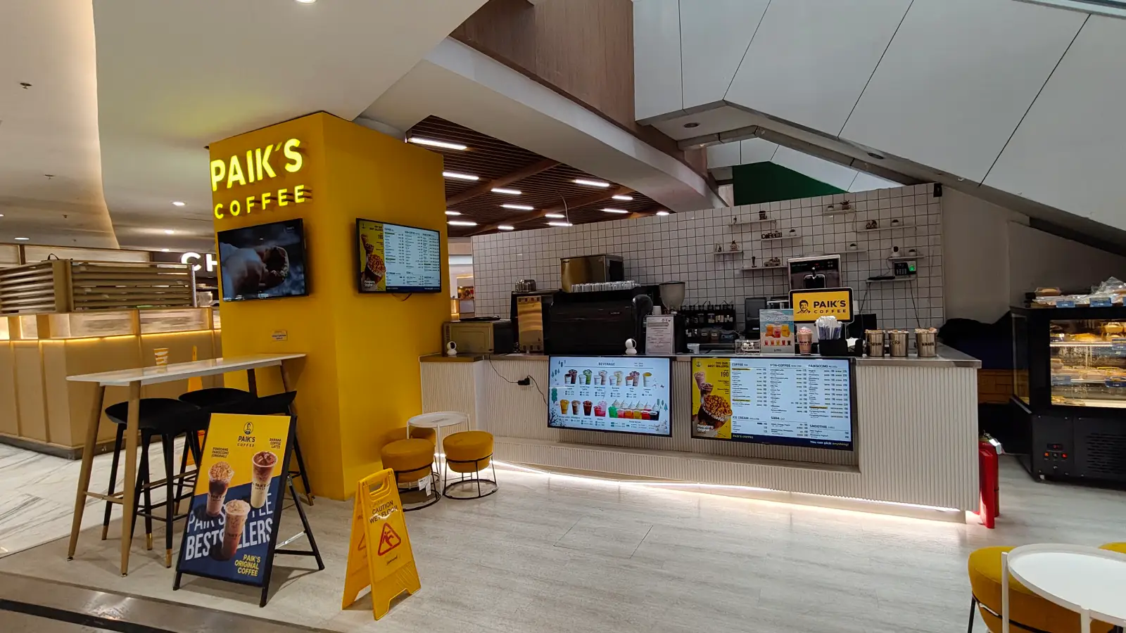 PAIK'S COFFEE in Robinsons Place Manila